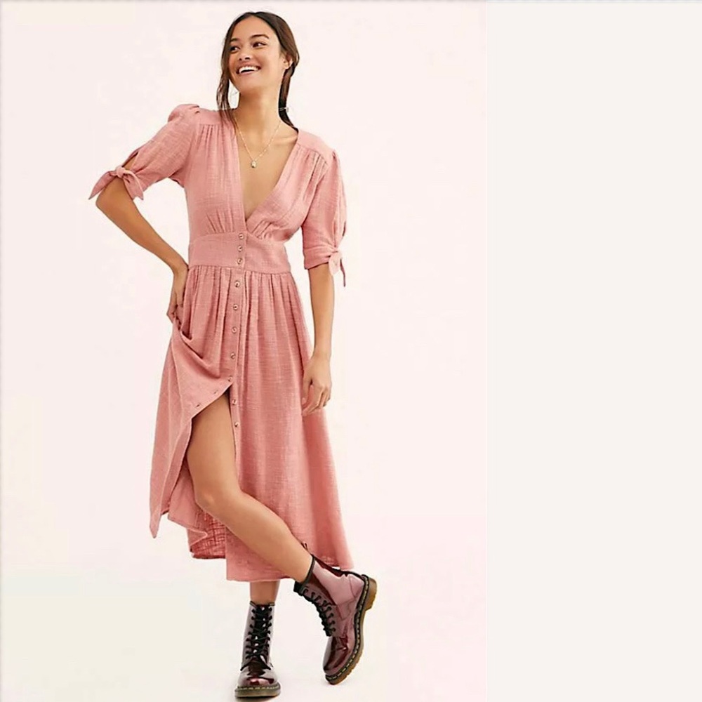 Free People Love of My Life Pink NWT - Picture 1 of 3